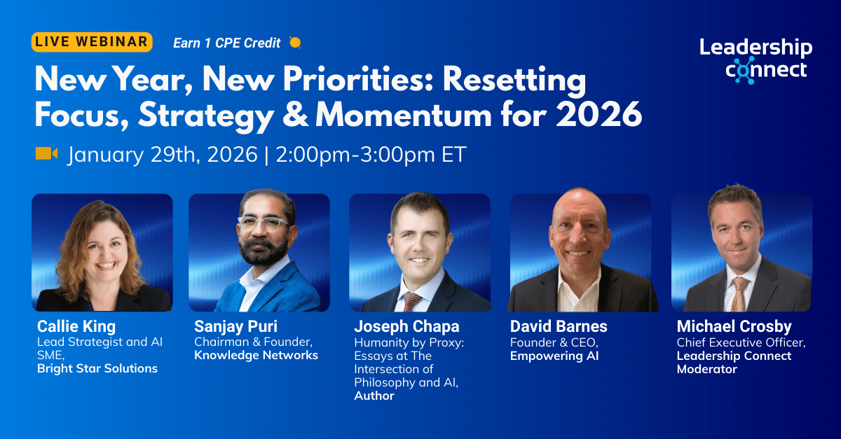 New Year, New Priorities: Resetting Focus, Strategy & Momentum for